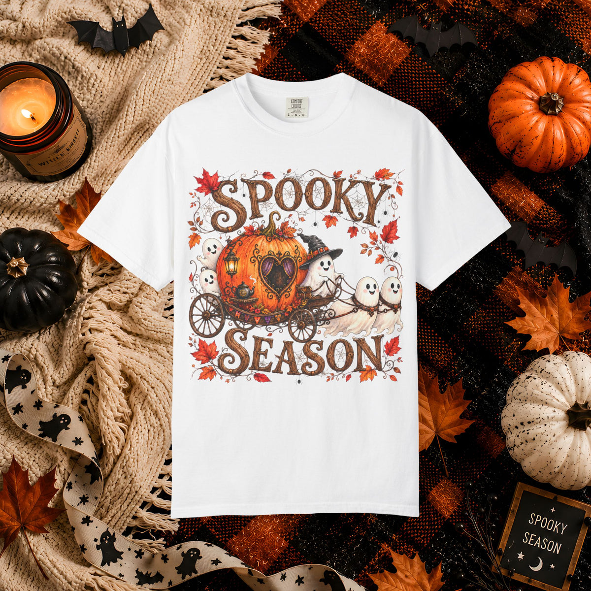 Spooky Season Pumpkin Coach T-Shirt