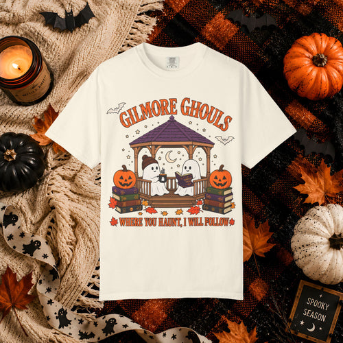 Gilmore Ghouls Halloween T-Shirt — "Where You Haunt, I Will Follow"