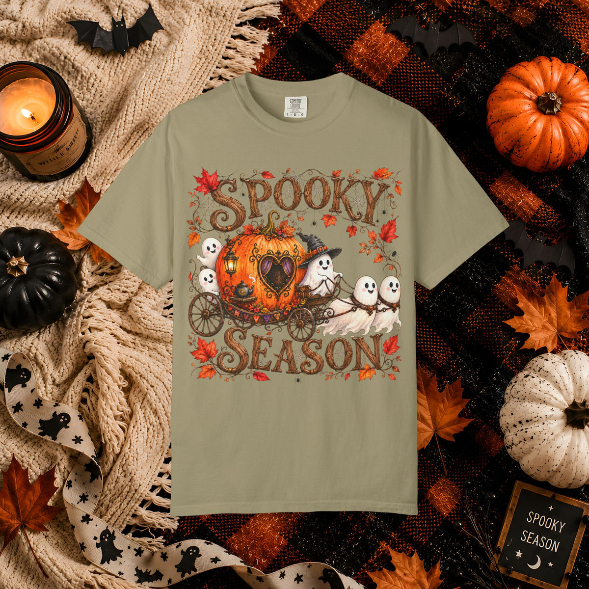 Spooky Season Pumpkin Coach T-Shirt