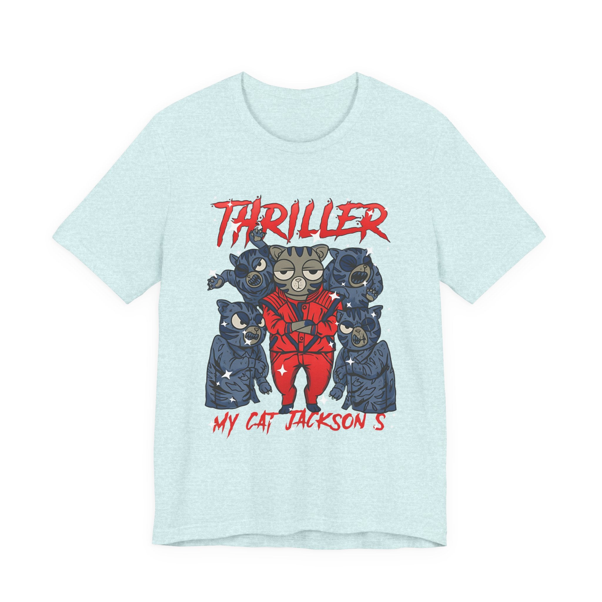 Thriller Cat T-Shirt — "My Cat Jackson's" Michael Jackson Parody Tee