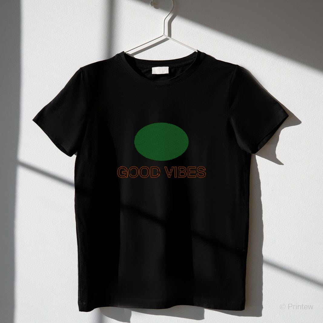 Good Vibes Club t-shirt in black