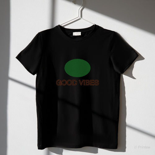 Good Vibes Club t-shirt in black