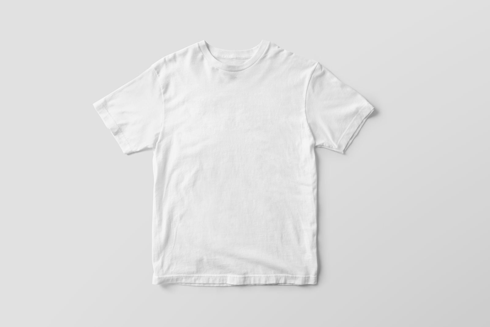 Custom photo t-shirt in white — personalized with your photo and text